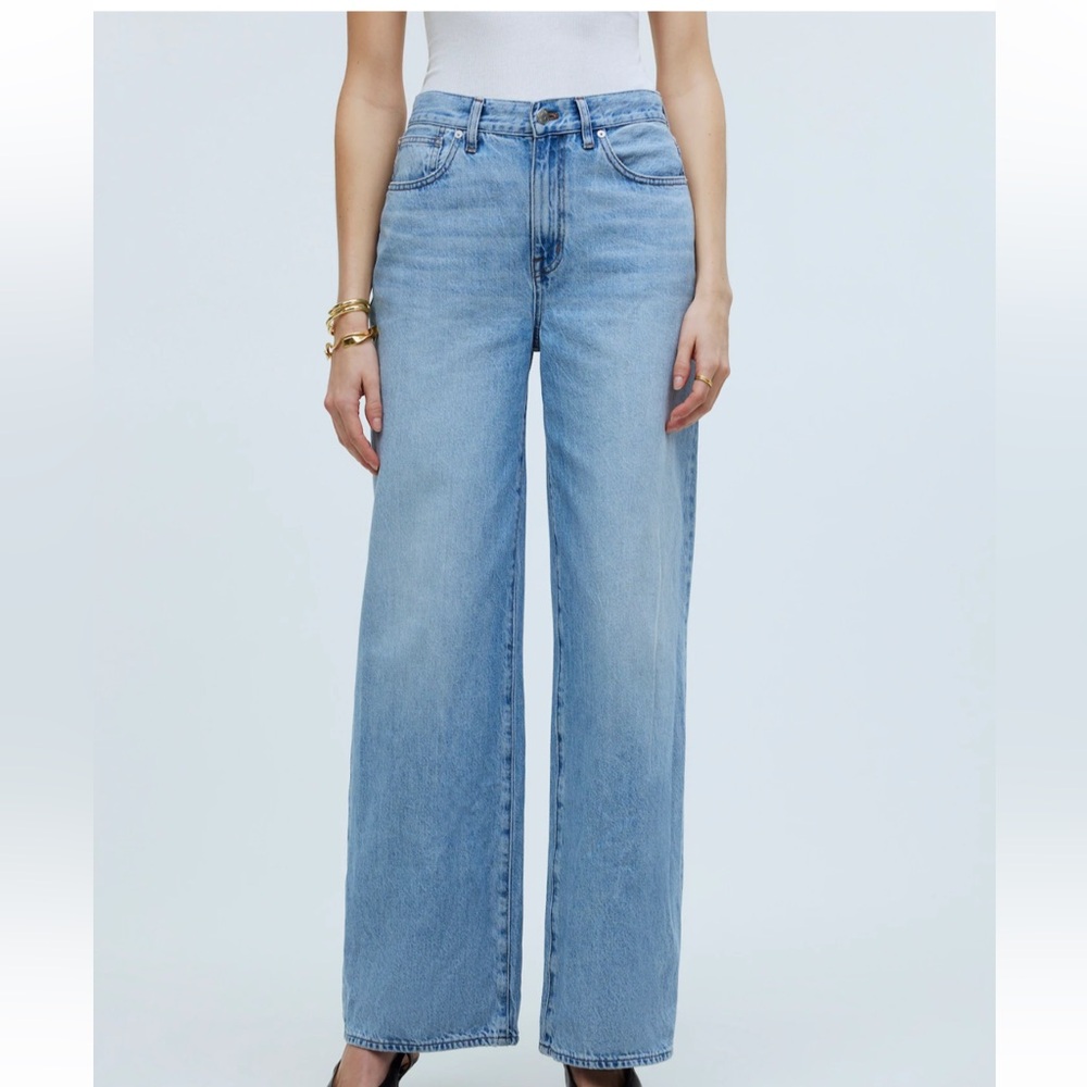 Madewell Superwide Wide Leg Jeans Ahern 26